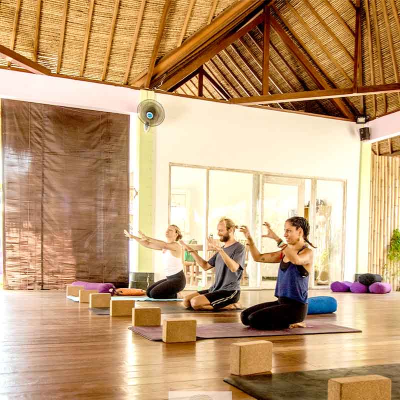 bali yoga studio class